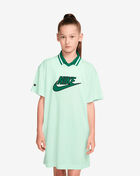 Nike Big Kids' NSW Short-Sleeve Jersey Dress IF2323-394 Green 1