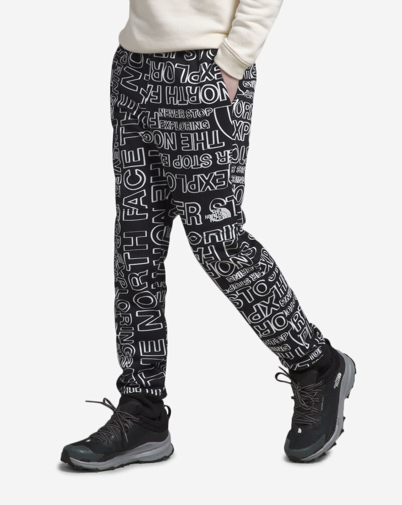 The North Face Grade School Camp Fleece Joggers NF0A82SV-ORI Black 2