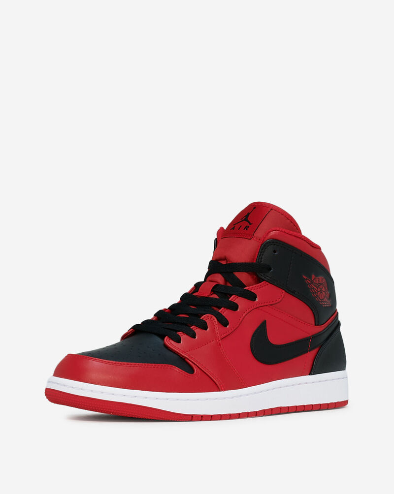 Air Jordan 1 Mid 'Gym Red and Black' (554724-660) Release Date