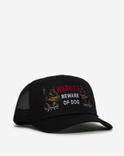 Field Grade Beware Of Dog Twill Mesh Back Trucker Hat 1005031 Black 1
