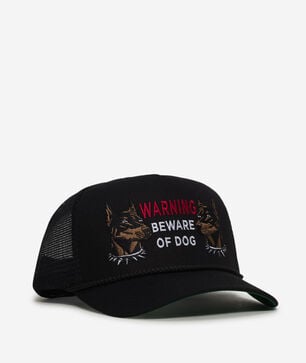 Beware Of Dog Twill Mesh Back Trucker Hat
