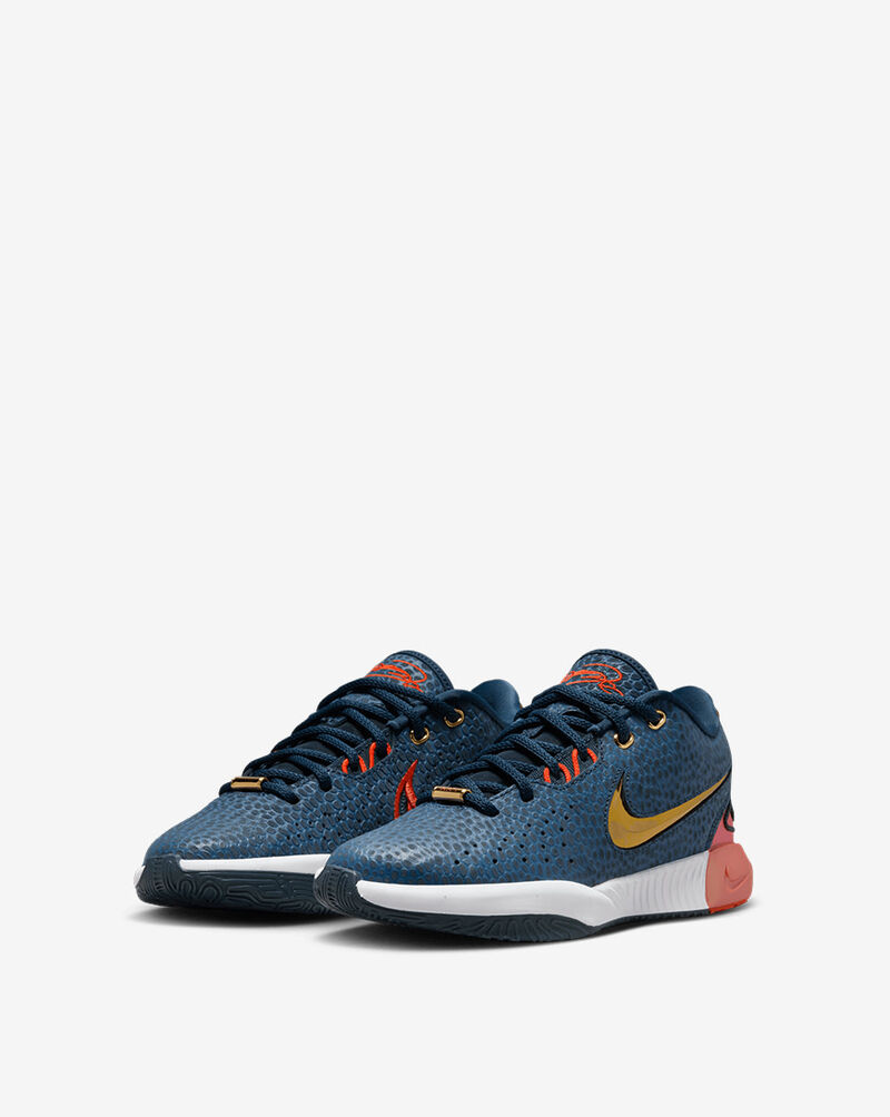 Nike Big Kids' LeBron XXI FV3606-400 Blue 2