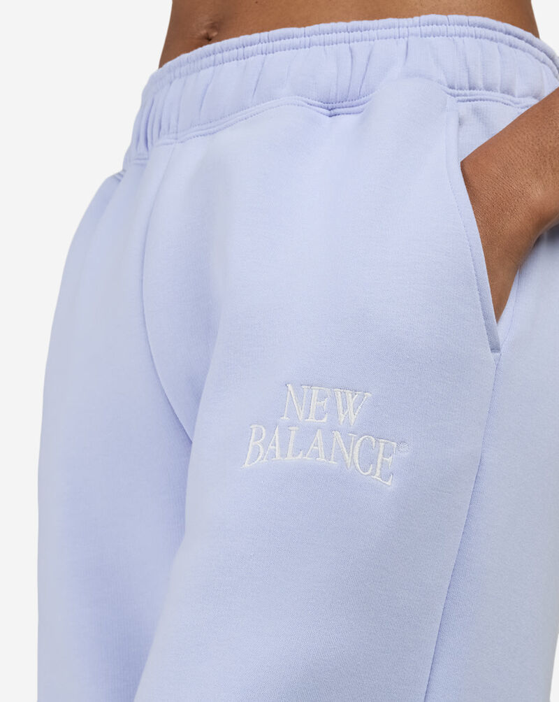New Balance Trackside Fleece Barrel Pant WB61W1DZ-DYK Blue 3