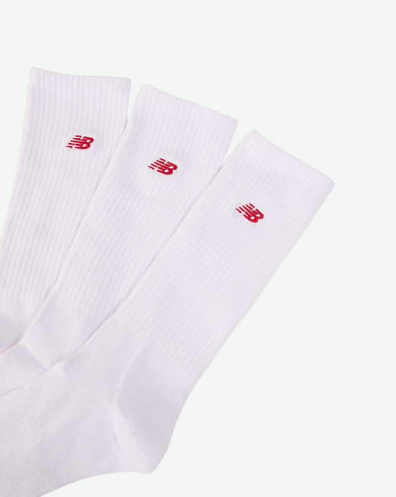 New Balance Crew 3-Pack Socks (6-12) NBU241CR14 White 3