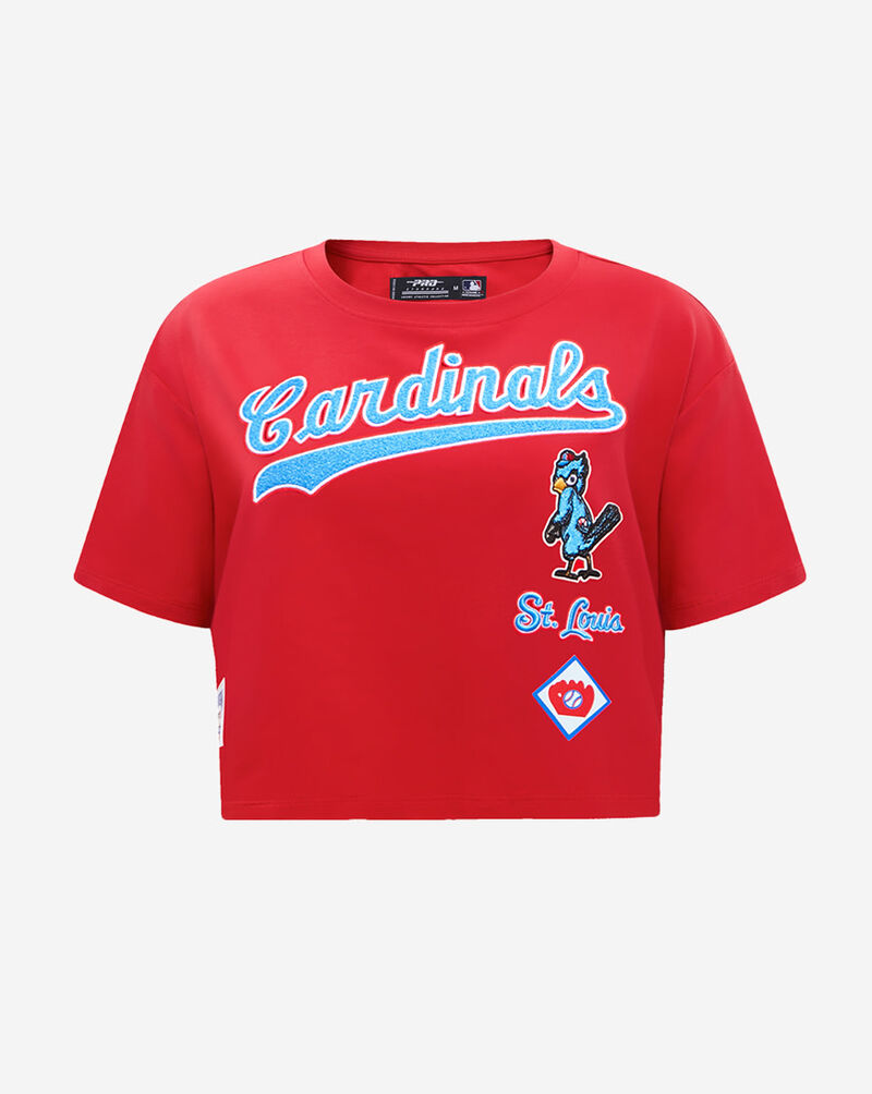 PRO STANDARD St. Louis Cardinals Retro Short Sleeve Classic Boxy Tee LSCA35751-RED Red 1