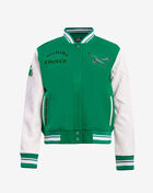 PRO STANDARD Philadelphia Eagles Retro Classic Rib Wool Varsity Jacket FPEH44149-KWH Green 1