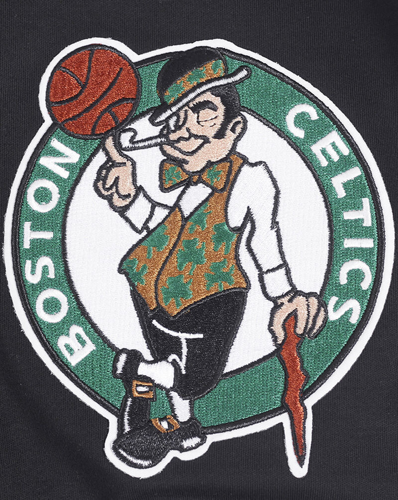 PRO STANDARD Boston Celtics Tatum Short Sleeve Hoodie BBC153545-BLK Black 4