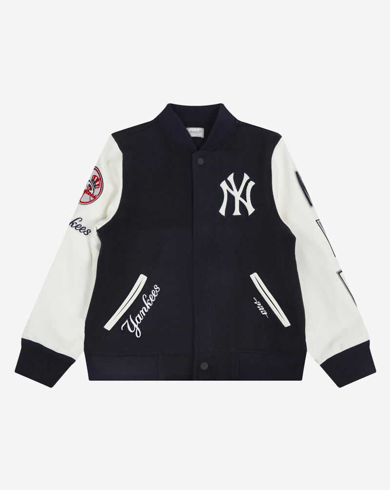 Big Boys' New York Yankees Classic Wool Varsity Jacket