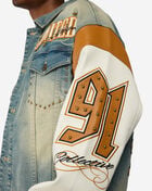 Smoke Rise Rise To Reign Trucker Jacket JJ26F545SN-BLU Blue 3