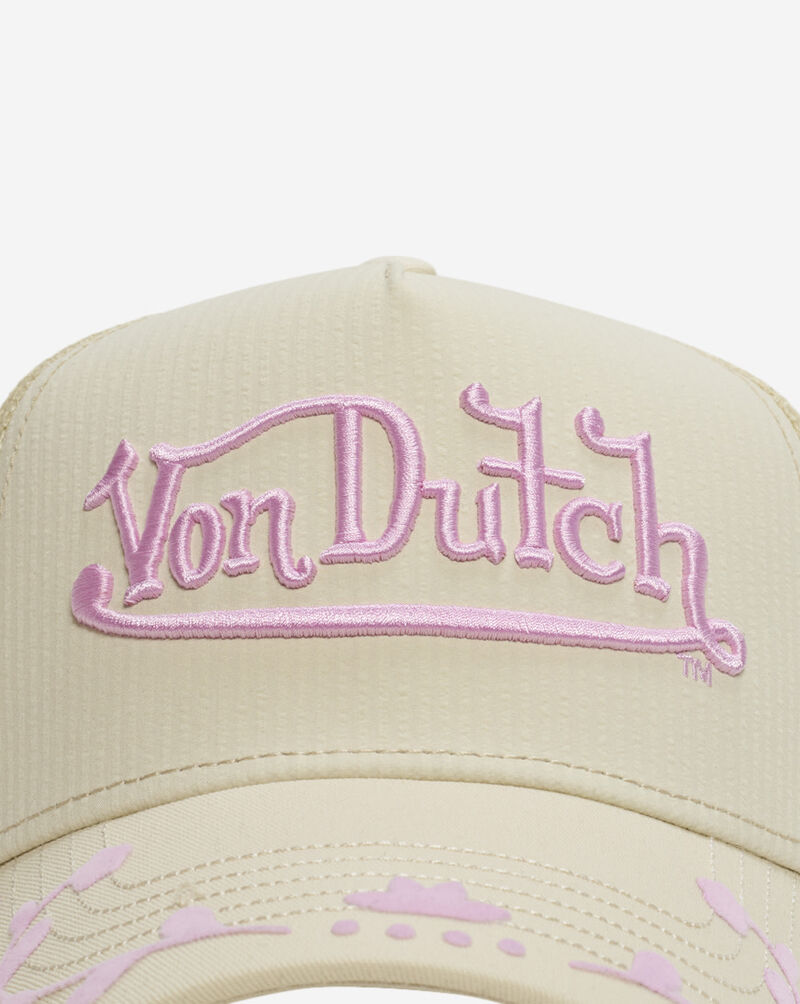 Von Dutch Velvet Trucker Hat VDHH0112 Green 2