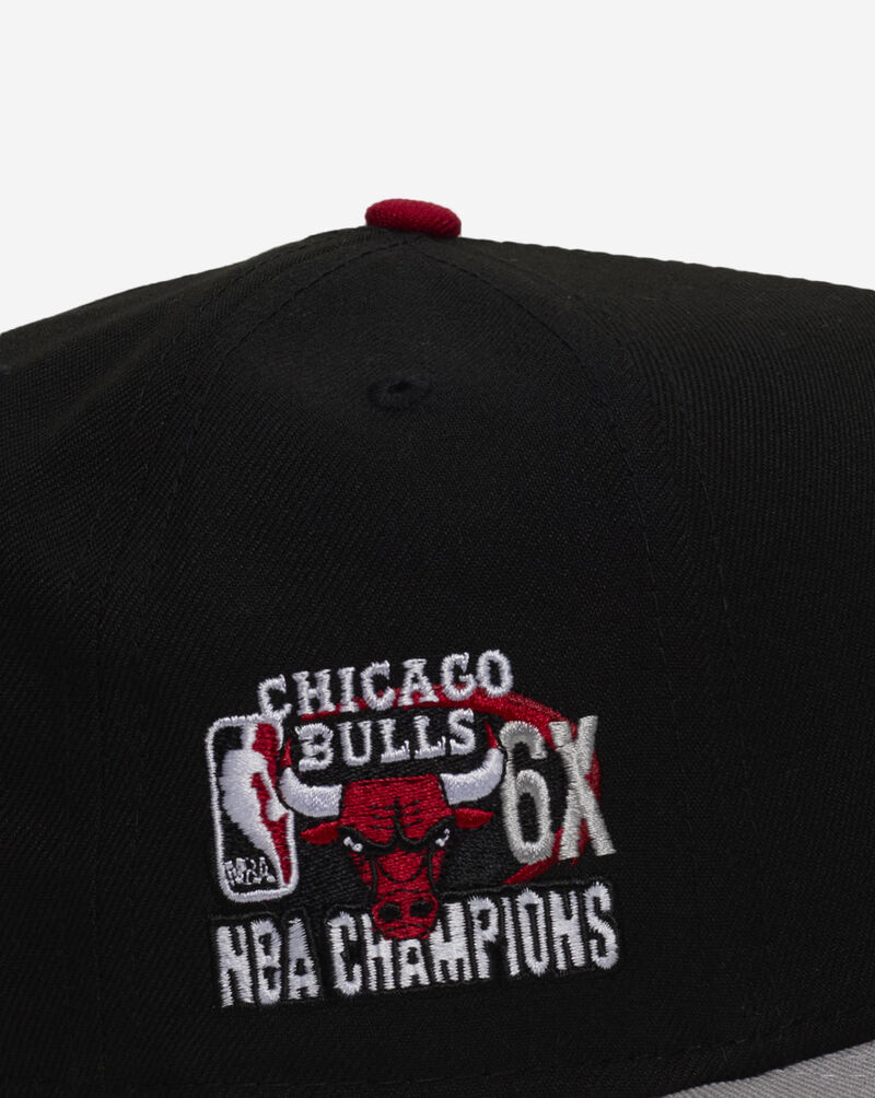 New Era 9Fifty Chicago Bulls A-Frame Snapback Hat 71107731 Black 2