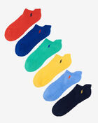 Bright Low Cut Socks 6 Pack
