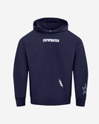 PRO STANDARD Dallas Cowboys Wingspam Drop Shoulder Pull Over Hoodie FDC5410635-MDN Blue 1
