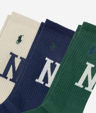 3Pk NY Crew Socks (L)