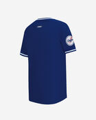 Big Boys' Los Angeles Dodgers Retro Classic Striped Rib Tee