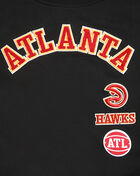 Atlanta Hawks Retro Classic Rib Fleece Crewneck