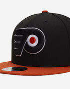 New Era 9Fifty Philadelphia Flyers Evergreen Snapback Hat 60649570 Black 2