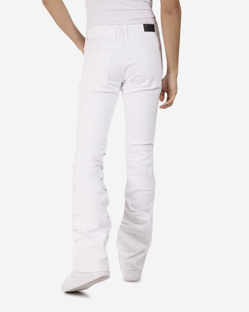 Shop Decibel Stacked Fashion Colored Jeans JP24119SN-WHT