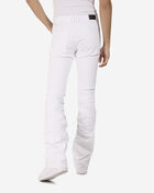Smoke Rise Stacked Fashion Colored Jeans JP24119SN-WHT White 2