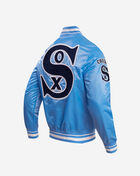 Chicago White Sox Retro Classic Rib Satin Jacket