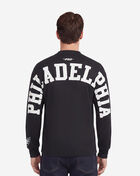 PRO STANDARD Philadelphia Eagles Wingspam Drop Shoulder Long Sleeve Tee FPE2410495-BLK Black 3