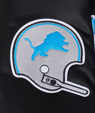 Detroit Lions Retro Classic Rib Satin Jacket
