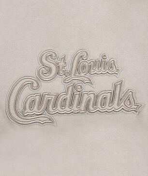 Big Girls' St. Louis Cardinals Neutral Fleece Pull Over Hoodie