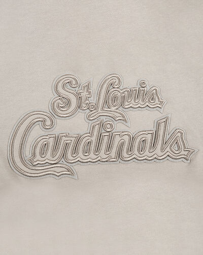 Big Girls' St. Louis Cardinals Neutral Fleece Pull Over Hoodie