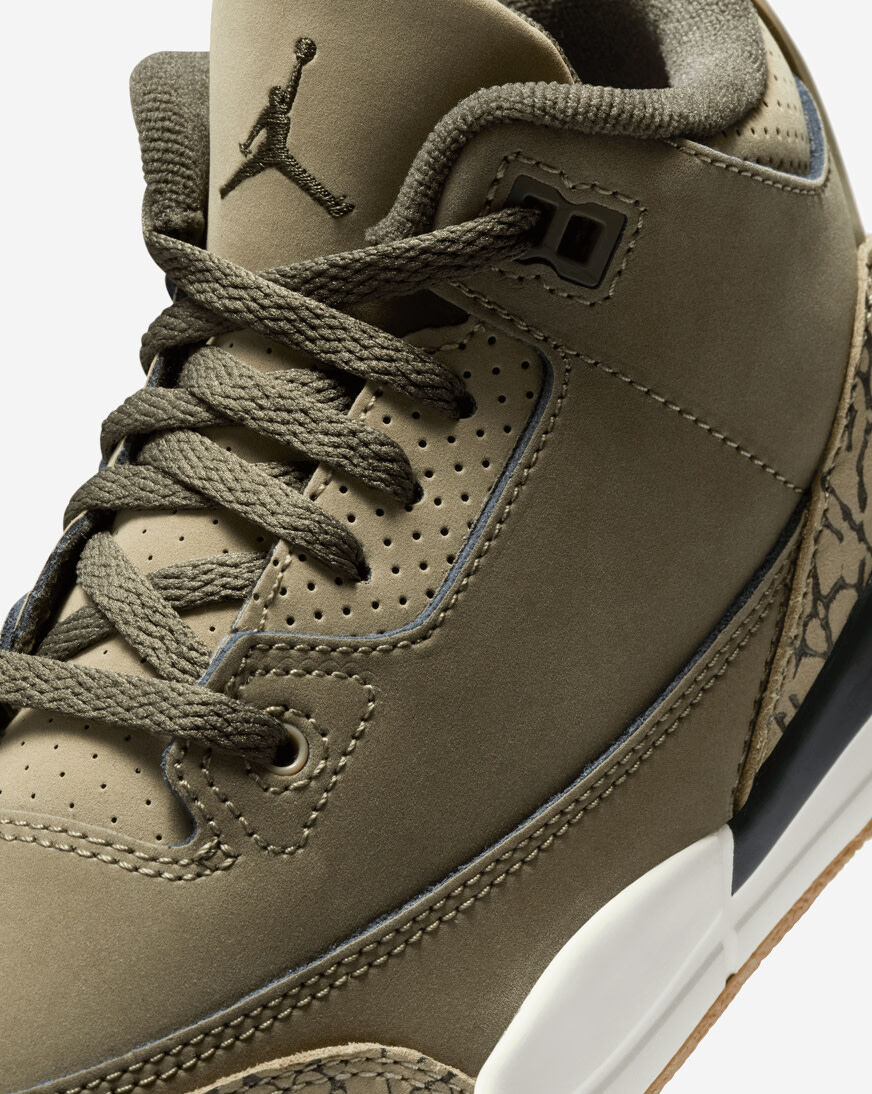 Shop Jordan Little Kids' Air Jordan 3 Retro DM0966-202 green
