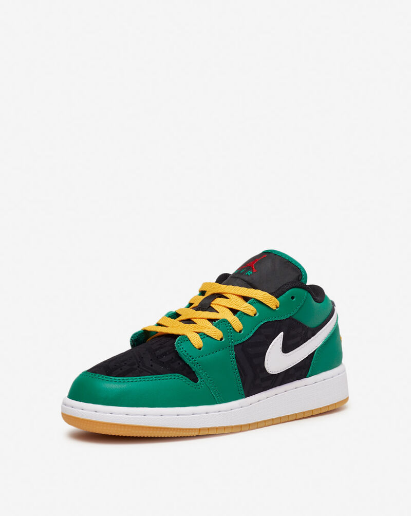 Jordan Grade School Air Jordan 1 Low SE DQ8421-300 Green 2