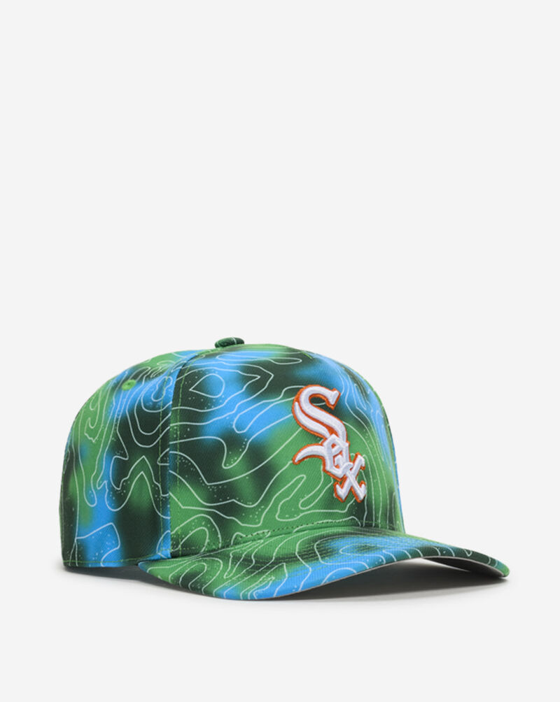 Mitchell  Ness Chicago White Sox Pro Pinch Poison Leaf Snapback Hat HP20509-CWSGNBL Multi 1
