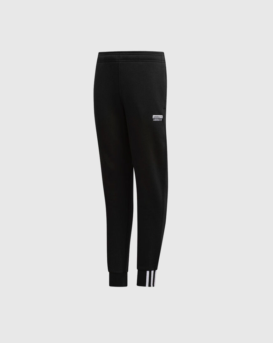 boys black adidas joggers