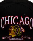 59Fifty Chicago Black Hawks Oversized Script Fitted Hat