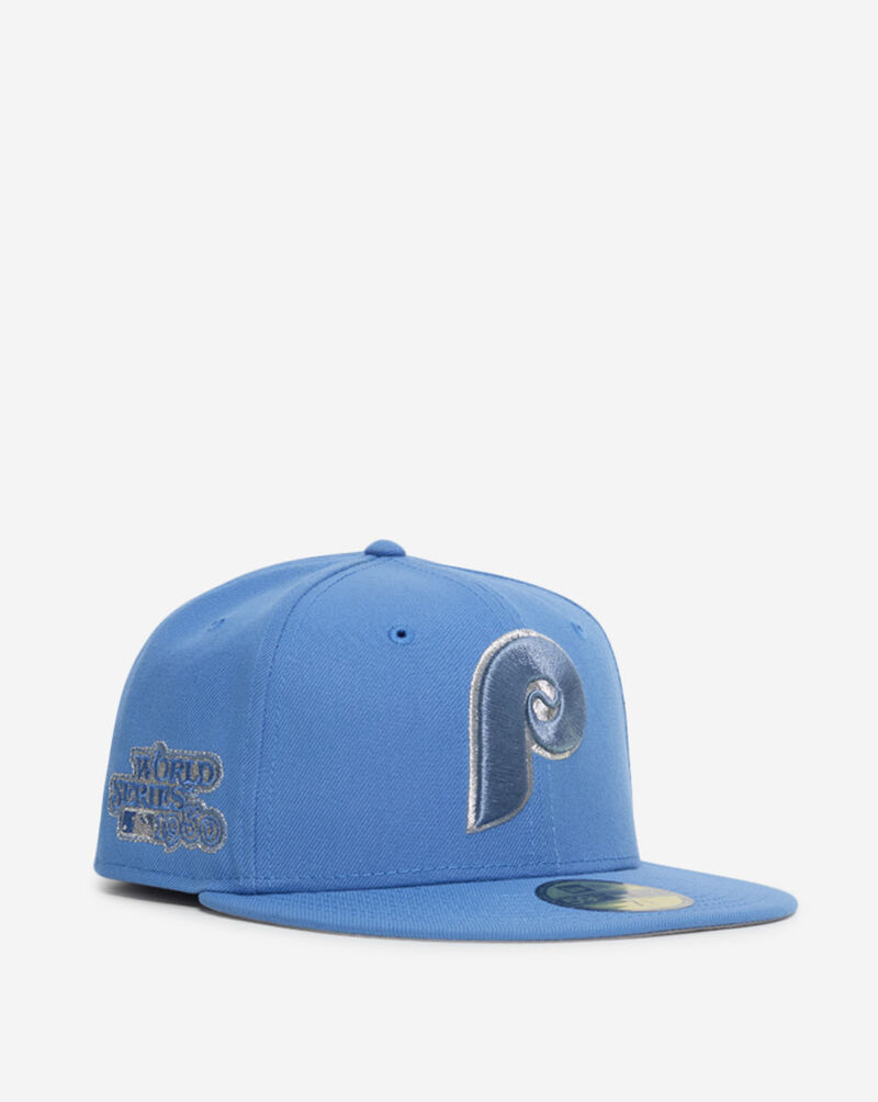 New Era 59Fifty Philadelphia Phillies Fitted Hat 71015698 Blue 1