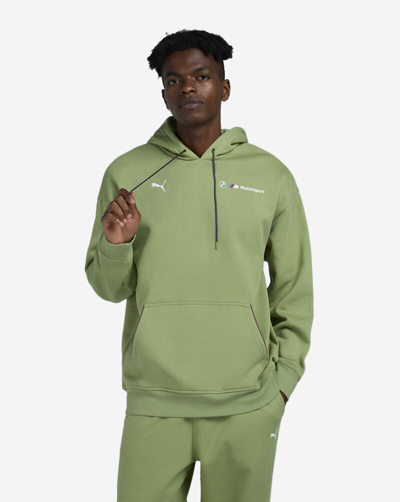 Puma BMW Motorsport Essential Logo Hoodie 62749805 Green 1
