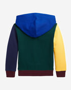 Polo Bear Color-Blocked Fleece Hoodie
