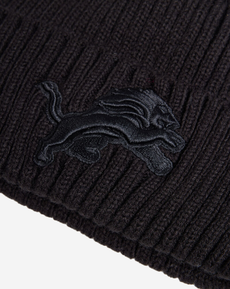 New Era Detroit Lions Core Classic Knit Beanie 60338217 Black 3