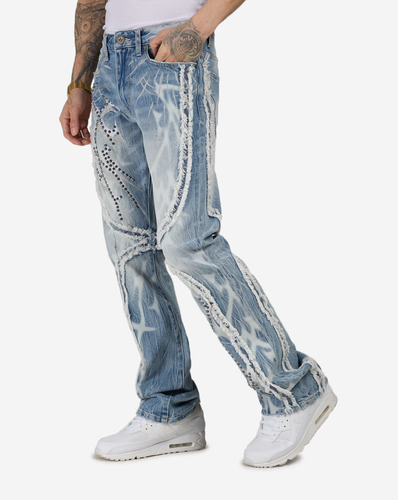 Smoke Rise Momentum Jeans JP26F546SN-BLU Blue 1