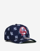 Mitchell  Ness New York Yankees Pro Pinch Step N Repeat Snapback Hat HP18121-NYYNAVY Blue 1