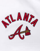 PRO STANDARD Atlanta Braves Classic Fleece Short LABF37206-WHT White 2