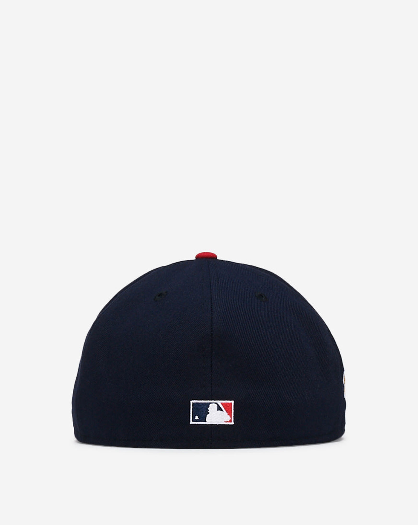 Shop New Era 59Fifty Atlanta Braves Two Tone Fitted Hat 70654728 red