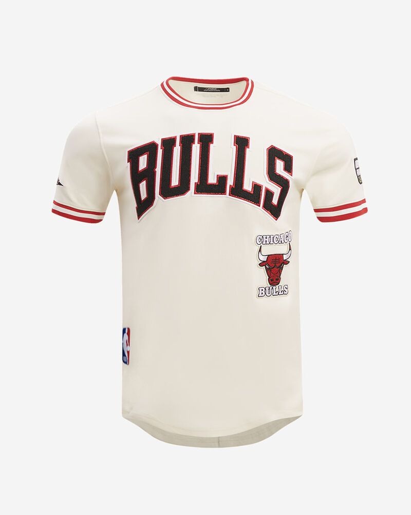PRO STANDARD Chicago Bulls Retro Classic Double Knit Tee BCB156011-ERD cream 1
