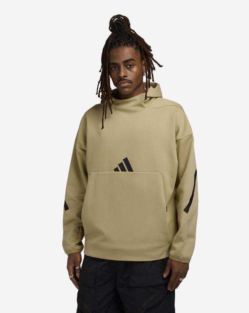 adidas Z.N.E. Hoodie JJ4894 Brown 1