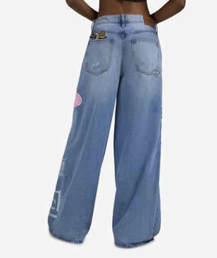 Wide Leg Slouchy Jeans