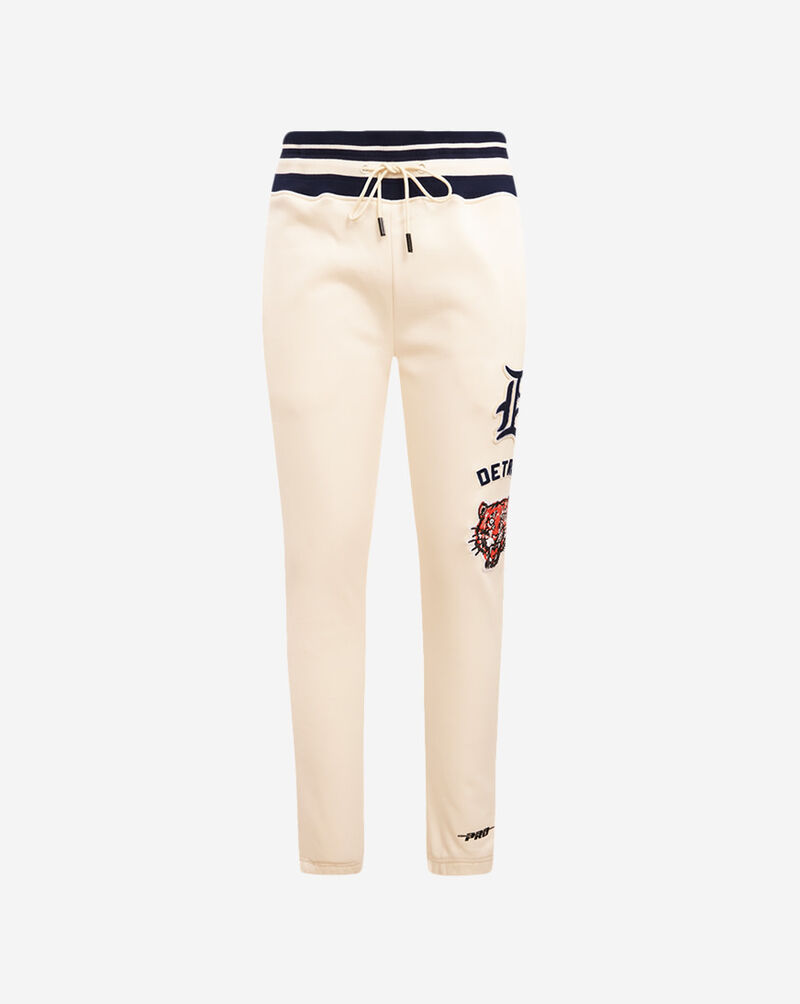 PRO STANDARD Detroit Tigers Retro Classic Fleece Sweatpant  LDT435496-EMN cream 1