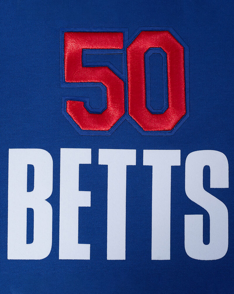 PRO STANDARD Los Angeles Dodgers Mookie Betts #50 Classic Warm Up Jacket LLD1315419-DBL Blue 2