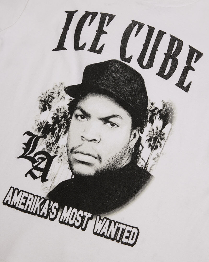 Shop Graphic Tees Grade School Ice Cube Tee ICB129984 white