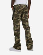 Stacked Flare Twill Pants
