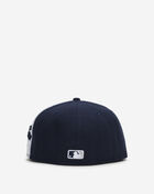 New Era 59Fifty New York Yankees Wave Script Fitted Hat 60949341 Blue 3