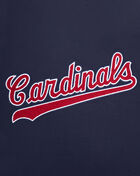 St. Louis Cardinals Classic Chenille Double Knit Short Sleeve Pull Over Hoodie